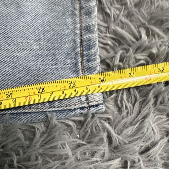 Vintage Eddie Bauer Women’s Jeans Size 4 Straight Leg Mid Rise 90s Light Wash - Picture 2 of 13